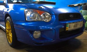 Ремонт бампера Subaru Impreza WRX