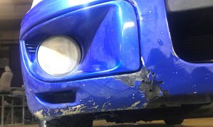 Ремонт бампера, покраска бамперов, покраска дисков Subaru Impreza WRX