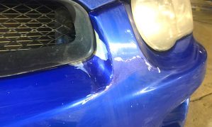 Ремонт бампера, покраска бамперов, покраска дисков Subaru Impreza WRX