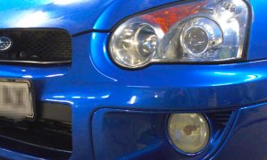 Ремонт бампера, покраска бамперов, покраска дисков Subaru Impreza WRX
