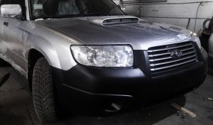 Фото Subaru Forester Turbo silver