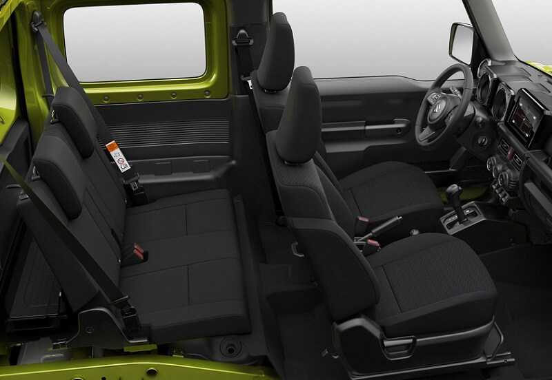 Фото SUZUKI Jimny дополнительные сиденья
