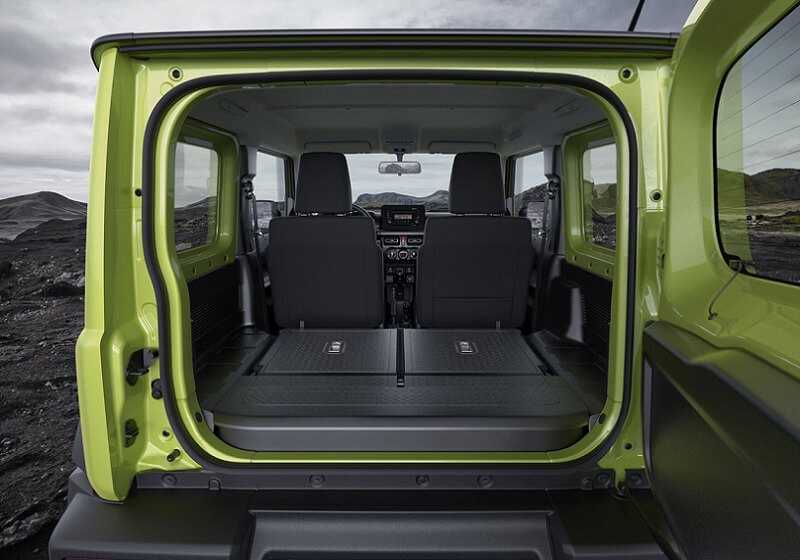 Фото Suzuki Jimny багажник